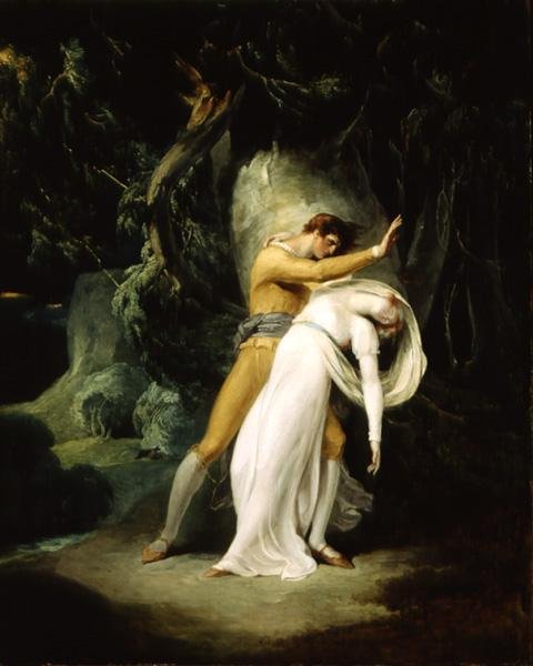 Celadon och Amelia av William Hamilton