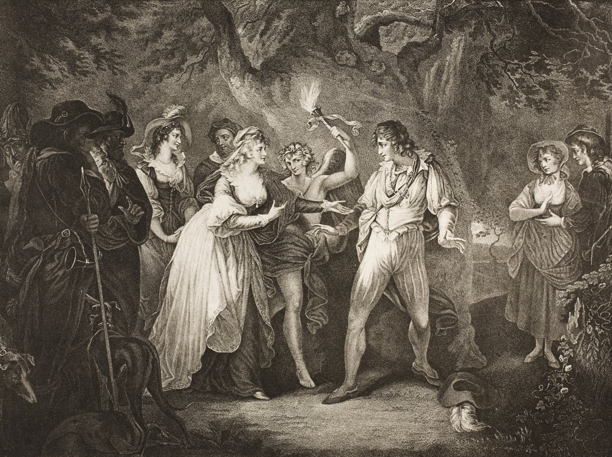 The Forest, Act V, Scene IV, från 
