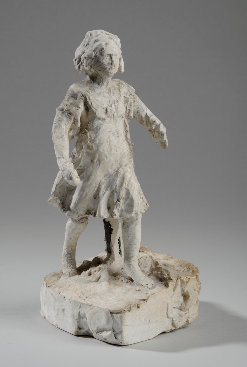 Maquette for Figure of a Girl Running (gips) (se även 440337) av William Hamo Thornycroft