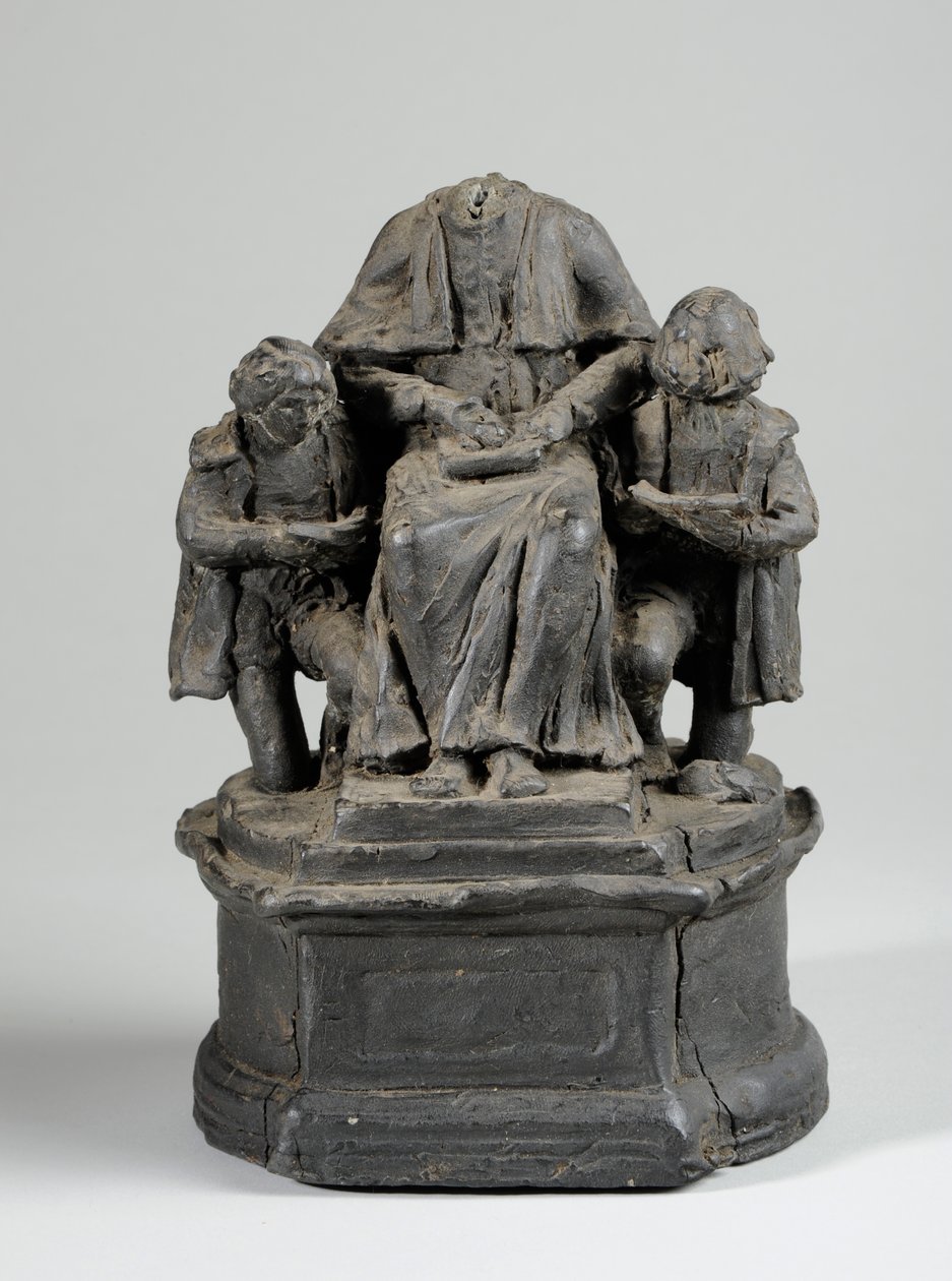 Maquette för monumentet till John Colet av William Hamo Thornycroft