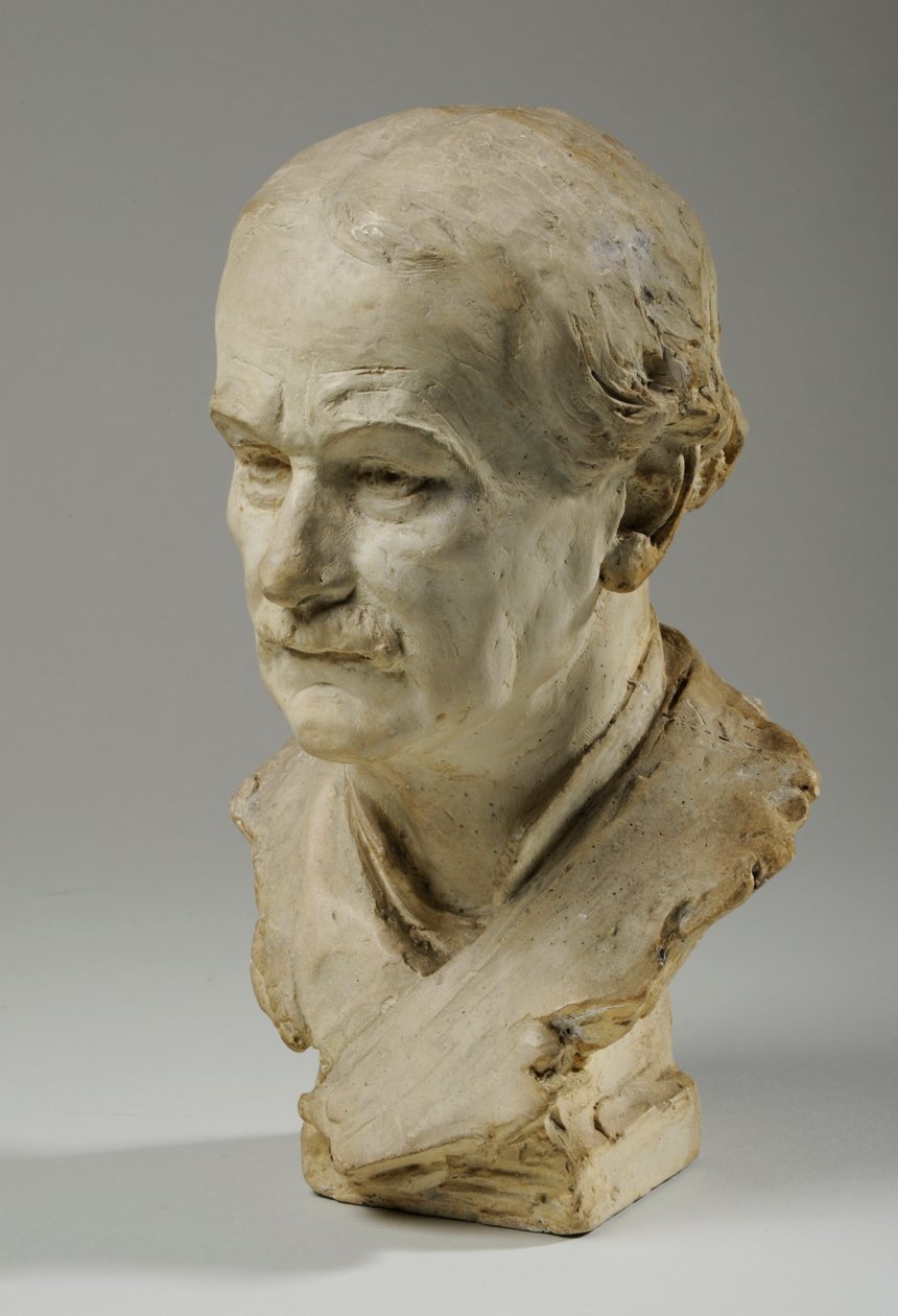 Självporträtt Byst av William Hamo Thornycroft