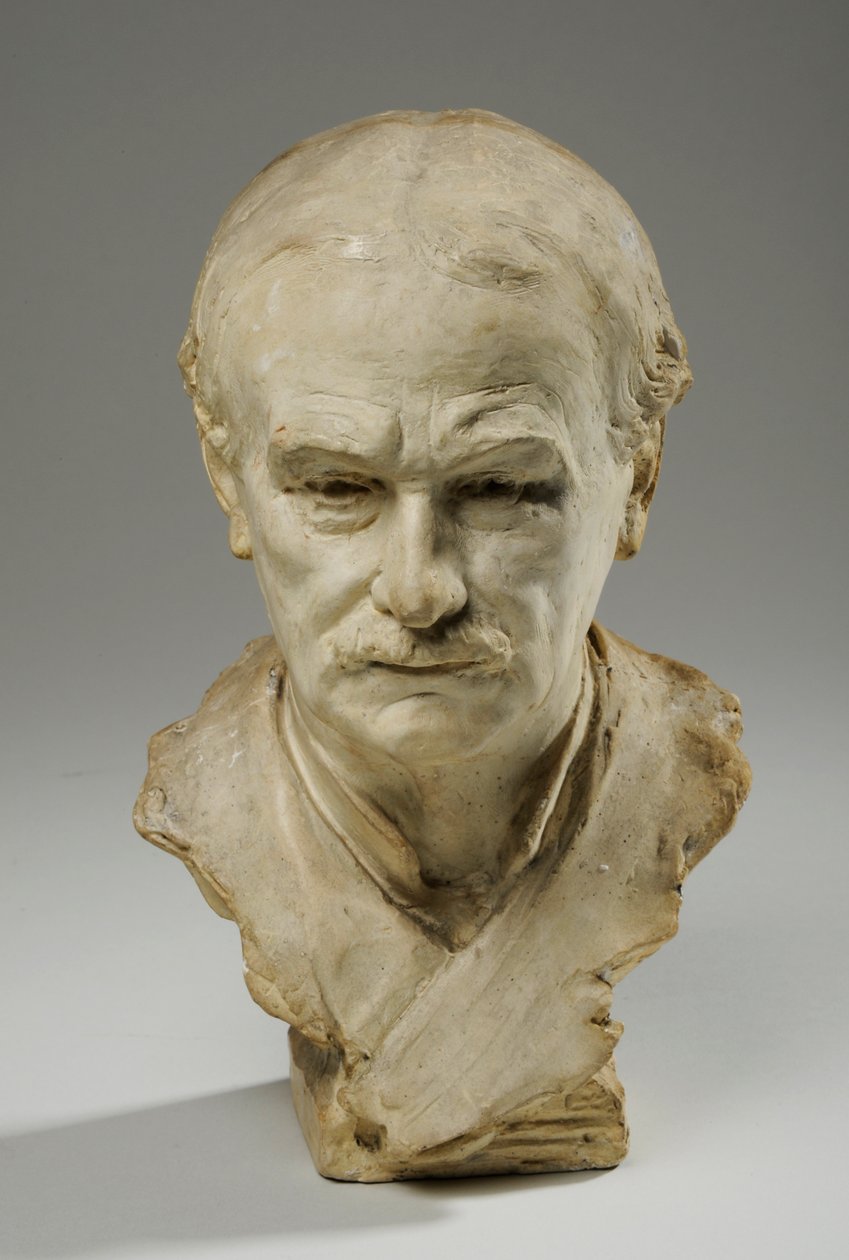 Självporträtt Byst av William Hamo Thornycroft