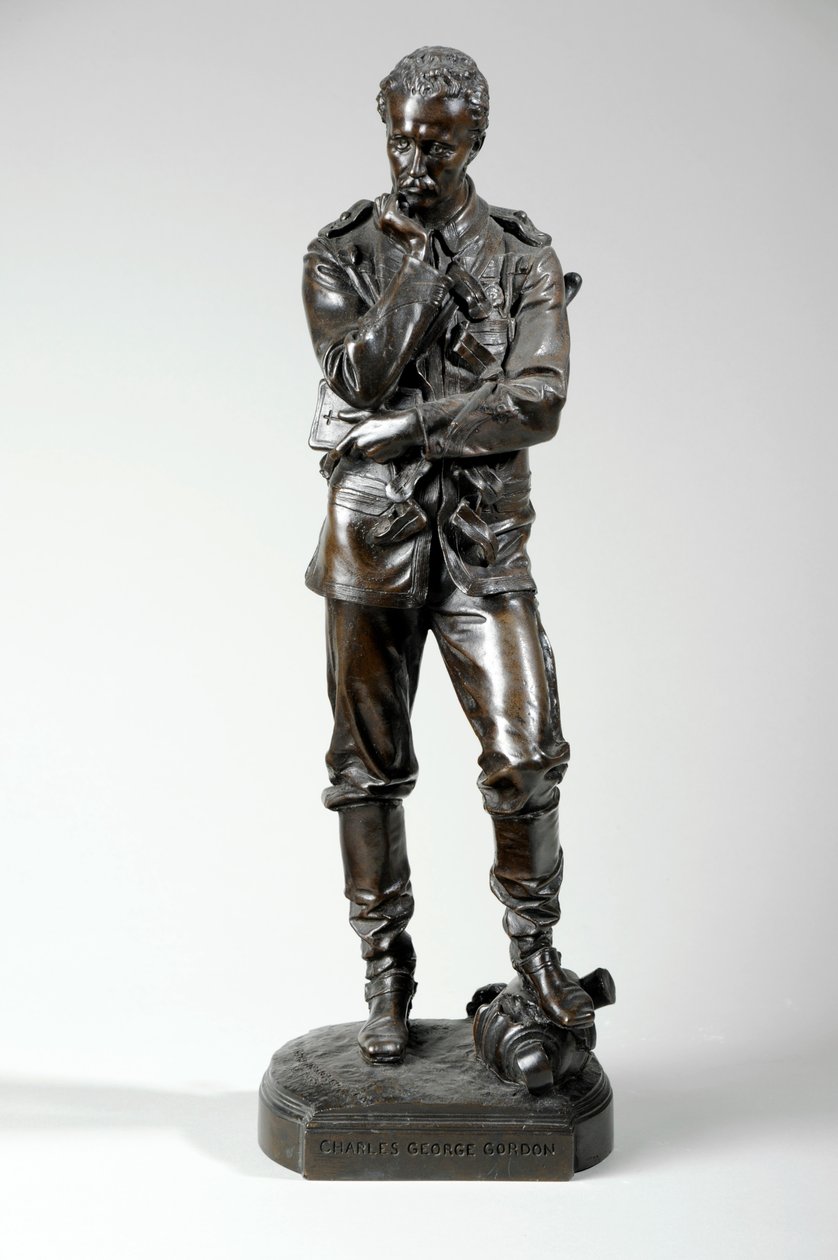 Statyett av general Charles Gordon av William Hamo Thornycroft