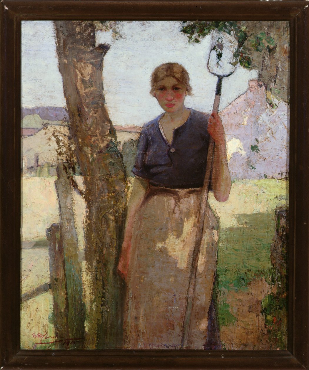 Bondflickan, 1915 av William Hanna Clarke