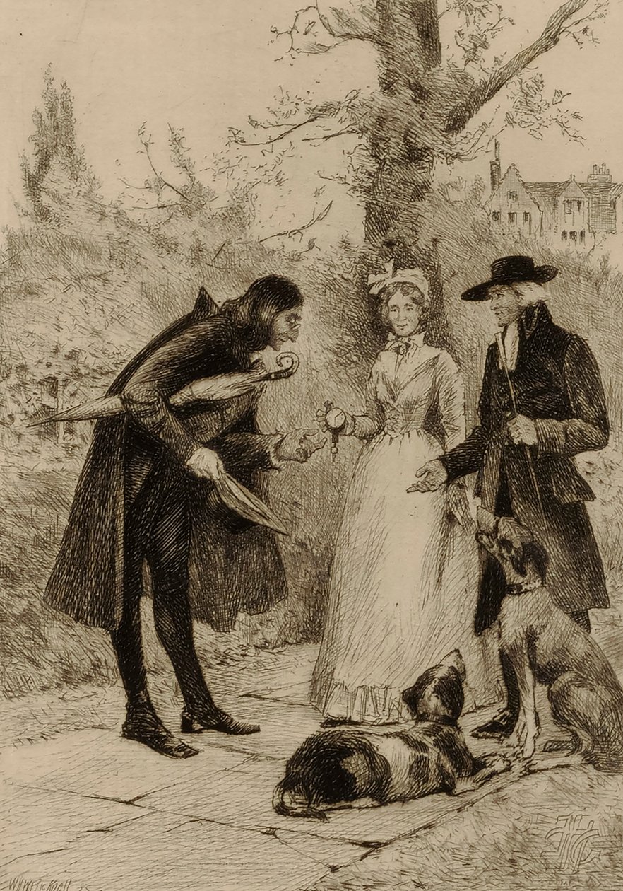 Utan titel (par möter en man) av William Harry Warren Bicknell