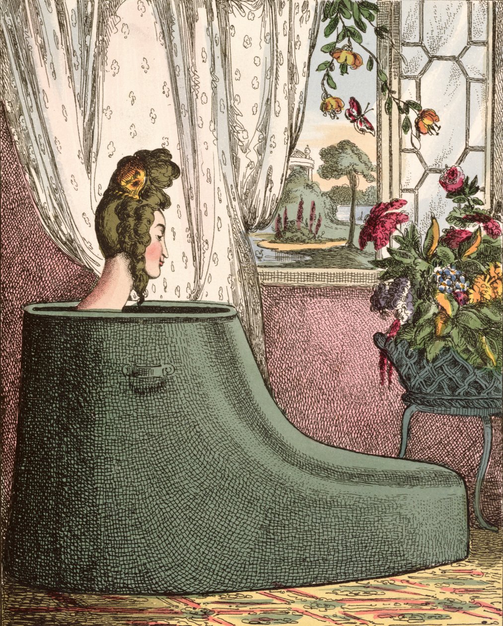 En trevlig plats i varmt väder, ca 1800 av William Heath