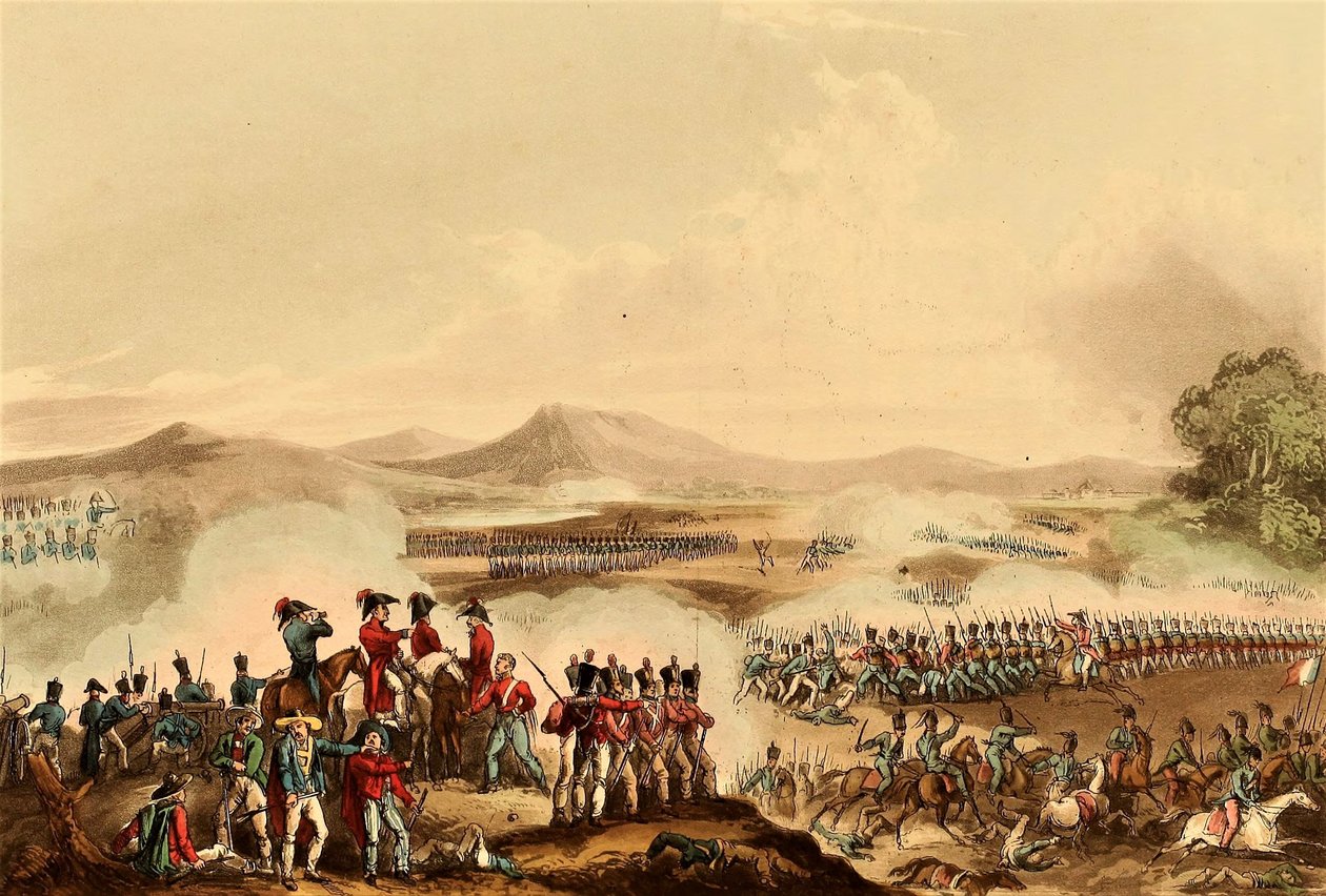 Slaget vid Talavera, 28 juli 1809 av William Heath
