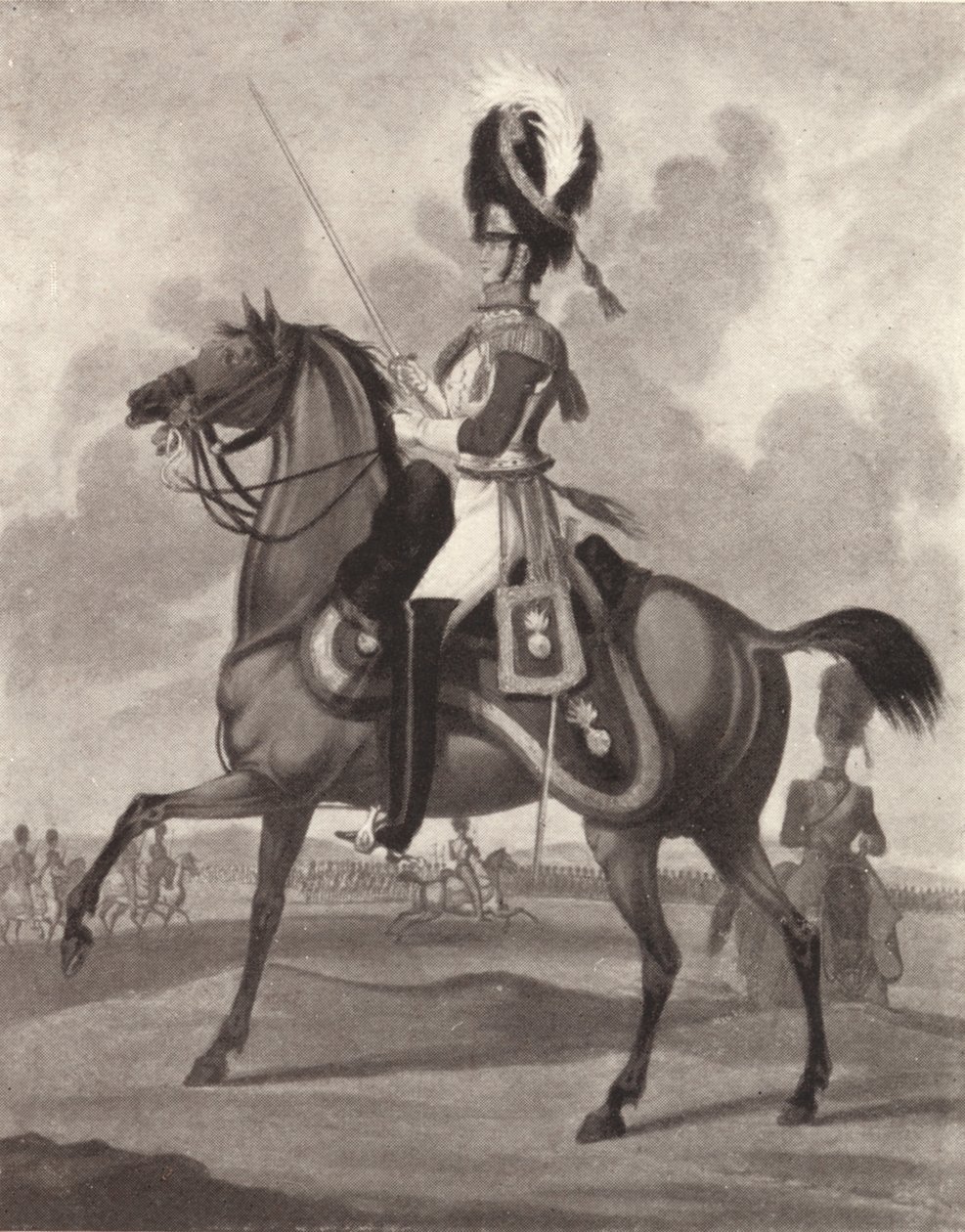 Livgardets nya utnämningar, 1821, 1909 av William Heath
