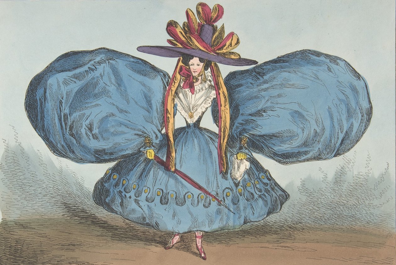 Modern Oddities av P. Pry Esq., Plate 1st: The Sleeves Curiously Cut, Ay There