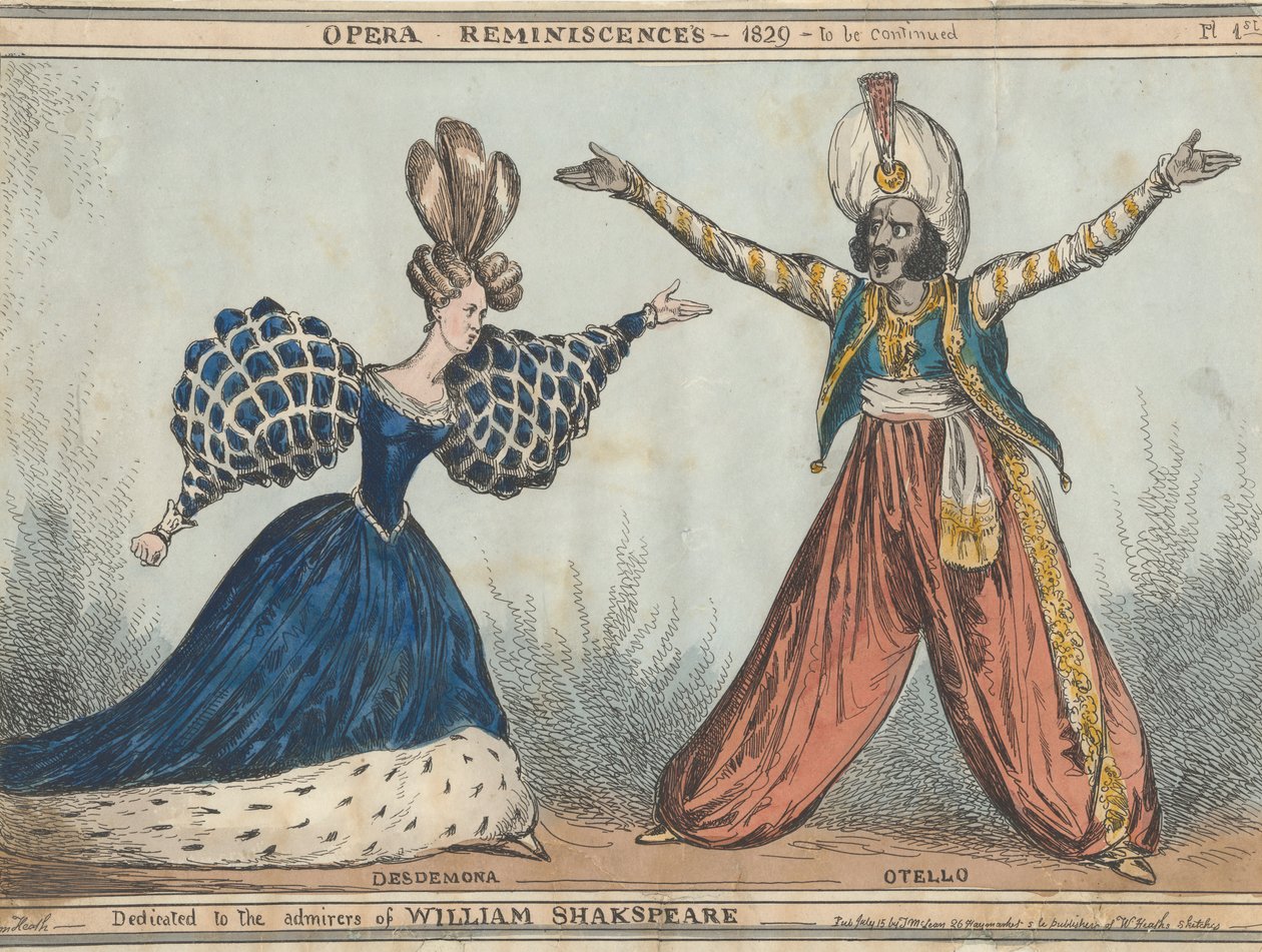 Operareminiscenser: Desdemona och Othello av William Heath