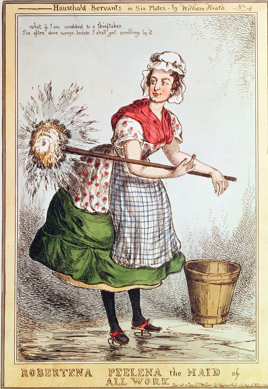Robertena Peelena, allt arbetes hembiträde, nr. 4 från serien 
