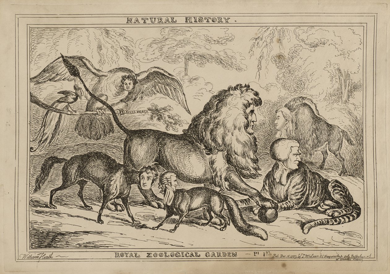 Royal Zoological Garden, publicerad 15 december av William Heath
