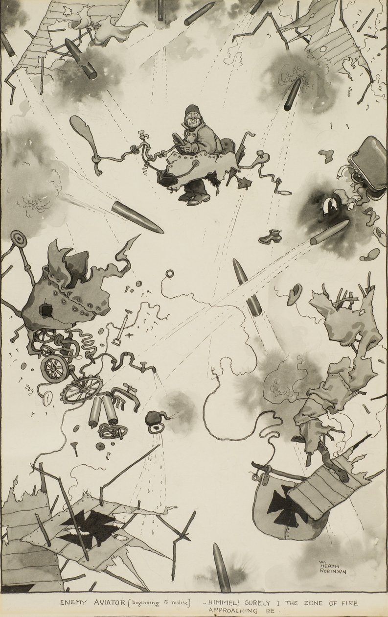 En trevlig avslutning, ca 1918 av William Heath Robinson
