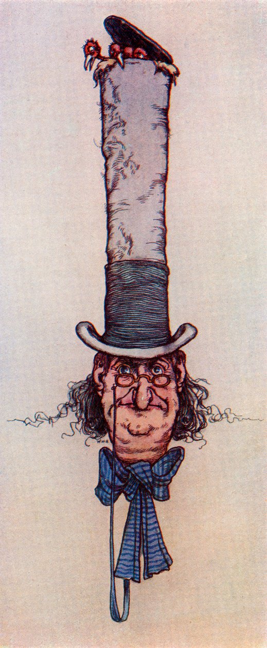 Boet, från prinsessan Marie-Josés barnbok, publicerad 1916 av William Heath Robinson