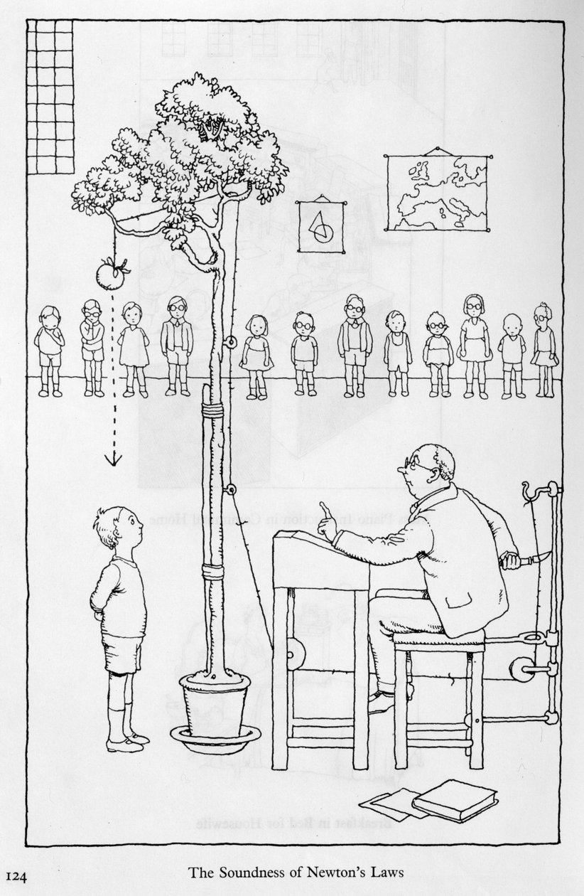 The Soundness of Newtons Laws, illustration från 