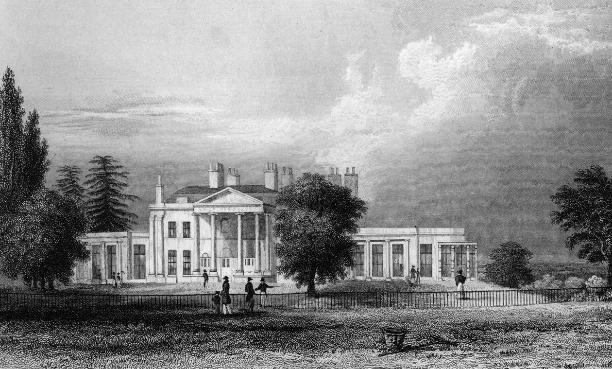 Highlands, Essex, graverad av John Rogers, 1831 av William Henry Bartlett
