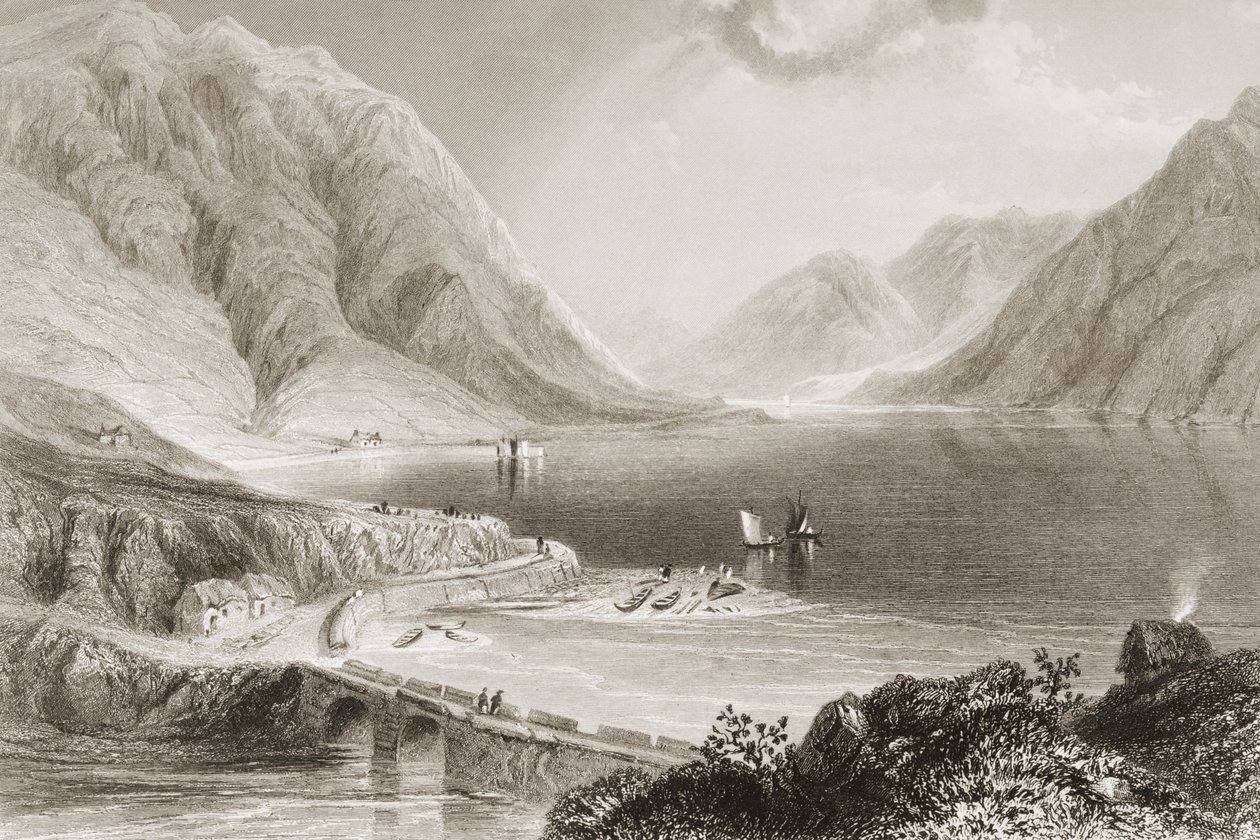 Leenane, Connemara, County Galway, Aialani, mai le 