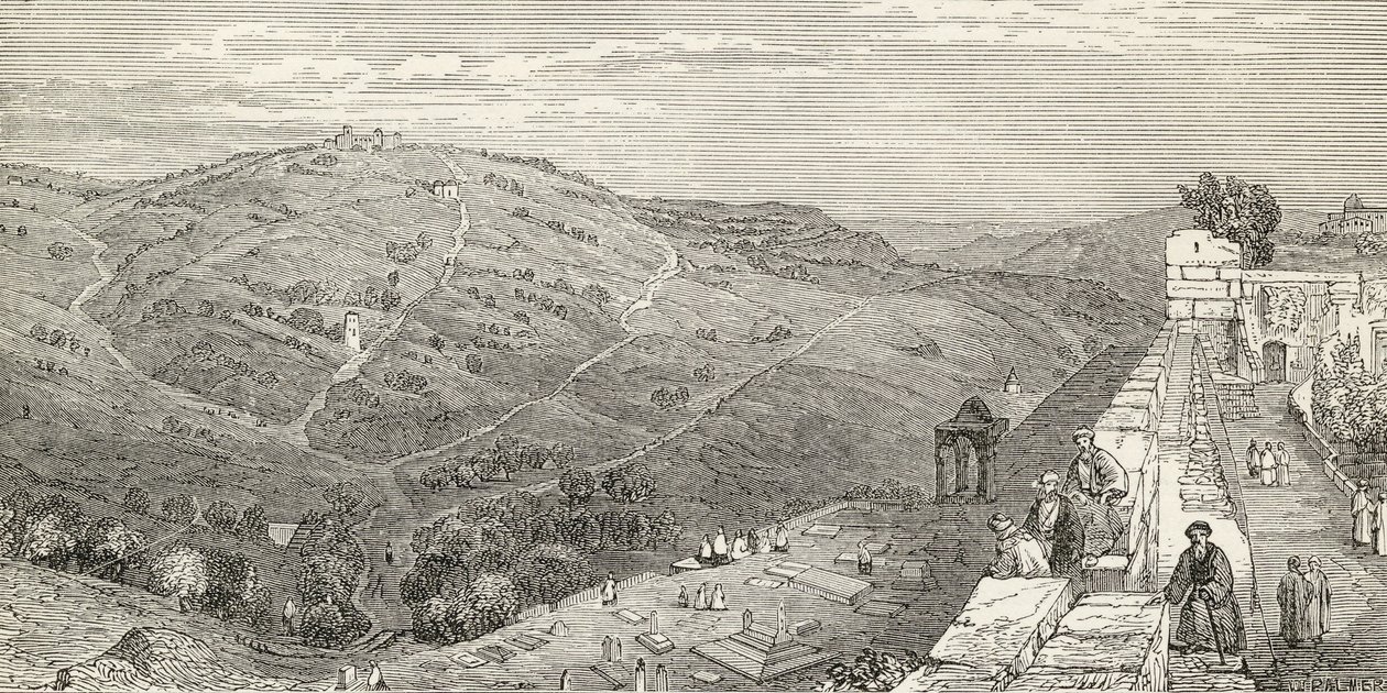 Oljeberget, Jerusalem, från 