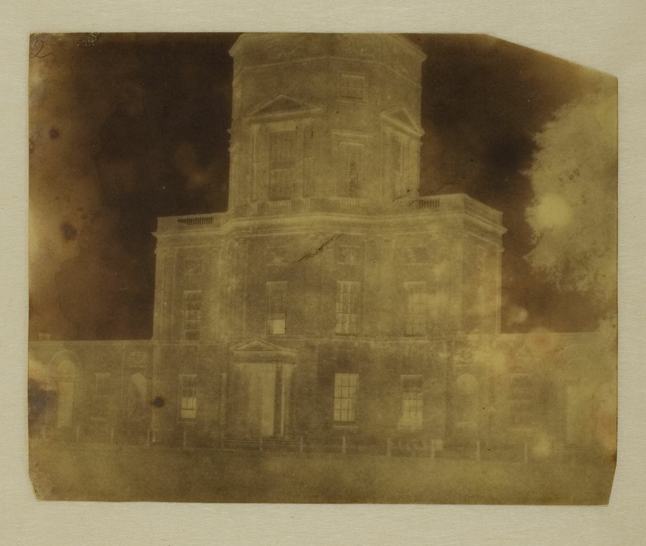 Basen på Radcliffe Library, Oxford av William Henry Fox Talbot