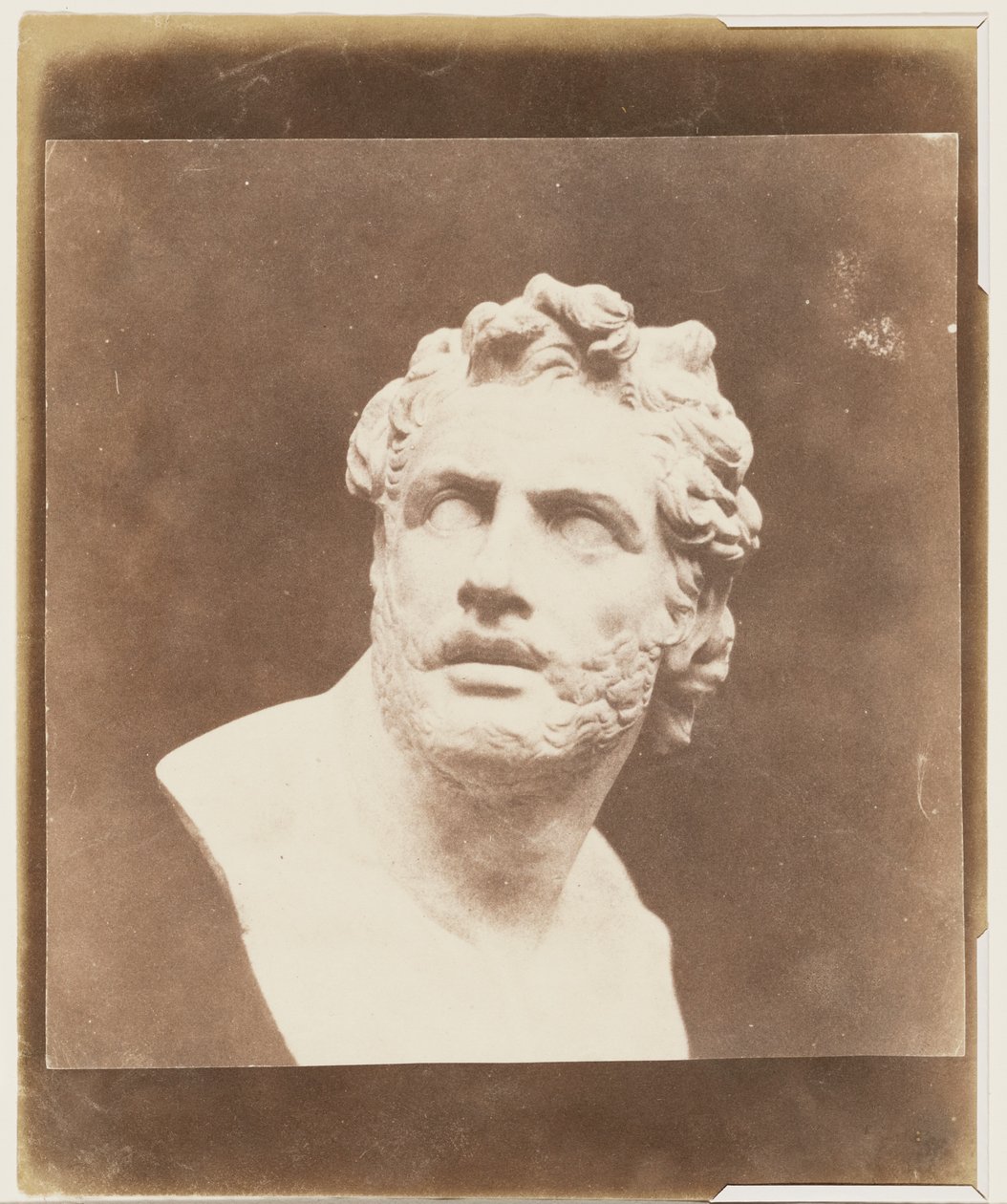 Byst av Patroklos av William Henry Fox Talbot