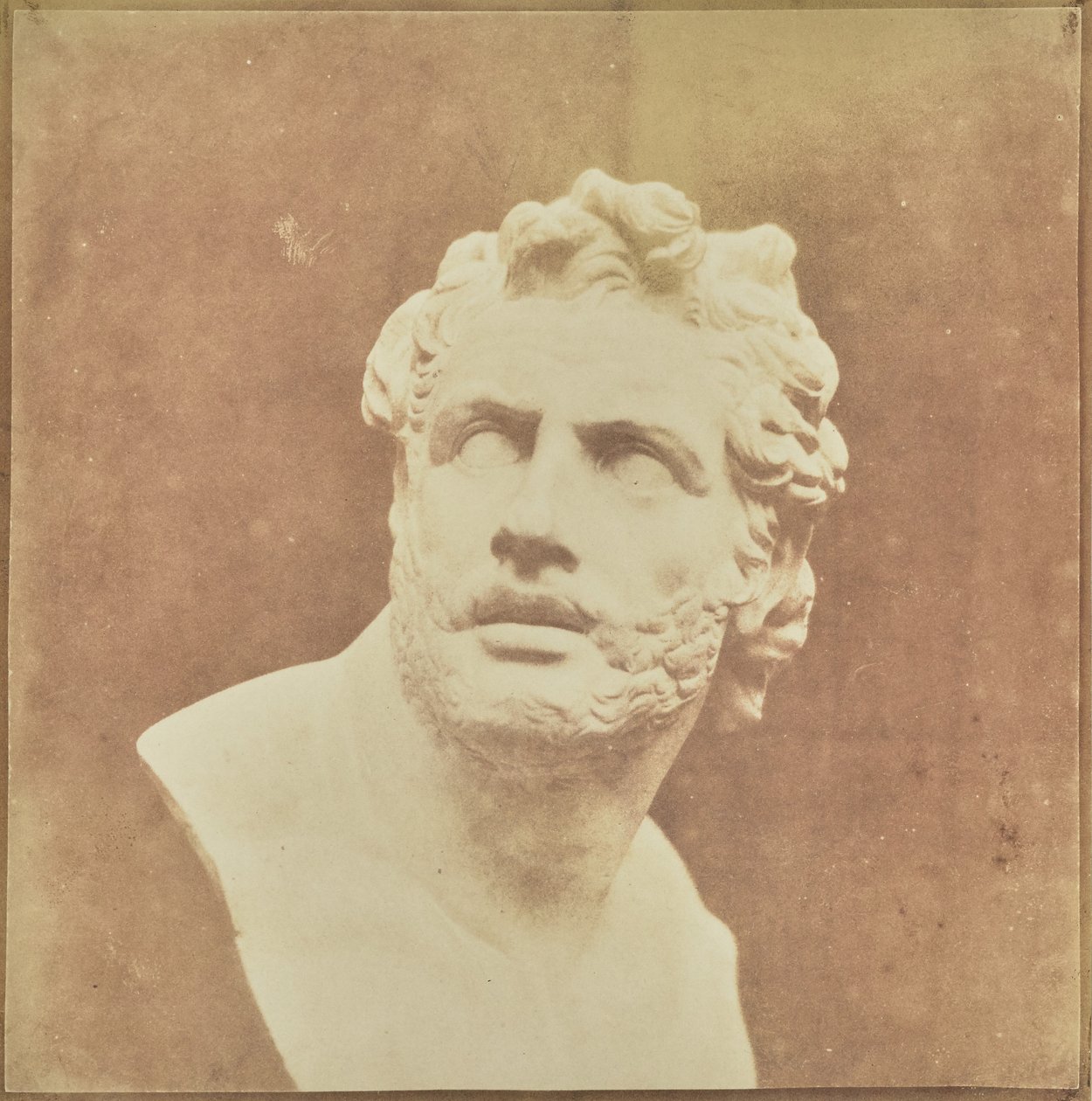 Byst av Patroklos av William Henry Fox Talbot