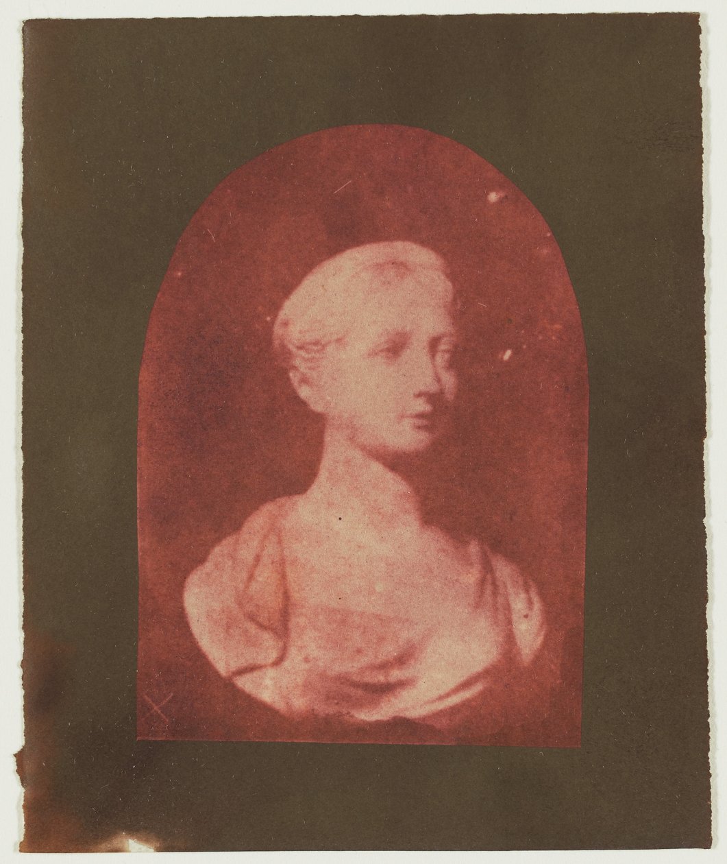 [Büste einer jungen britischen Frau] av William Henry Fox Talbot