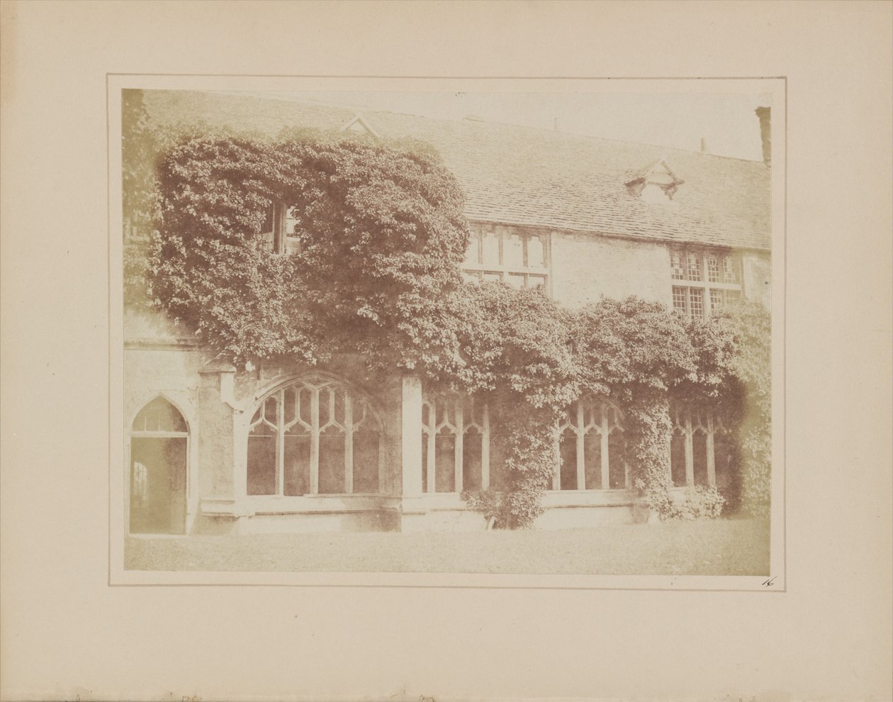 Klostergångarna i Lacock Abbey av William Henry Fox Talbot