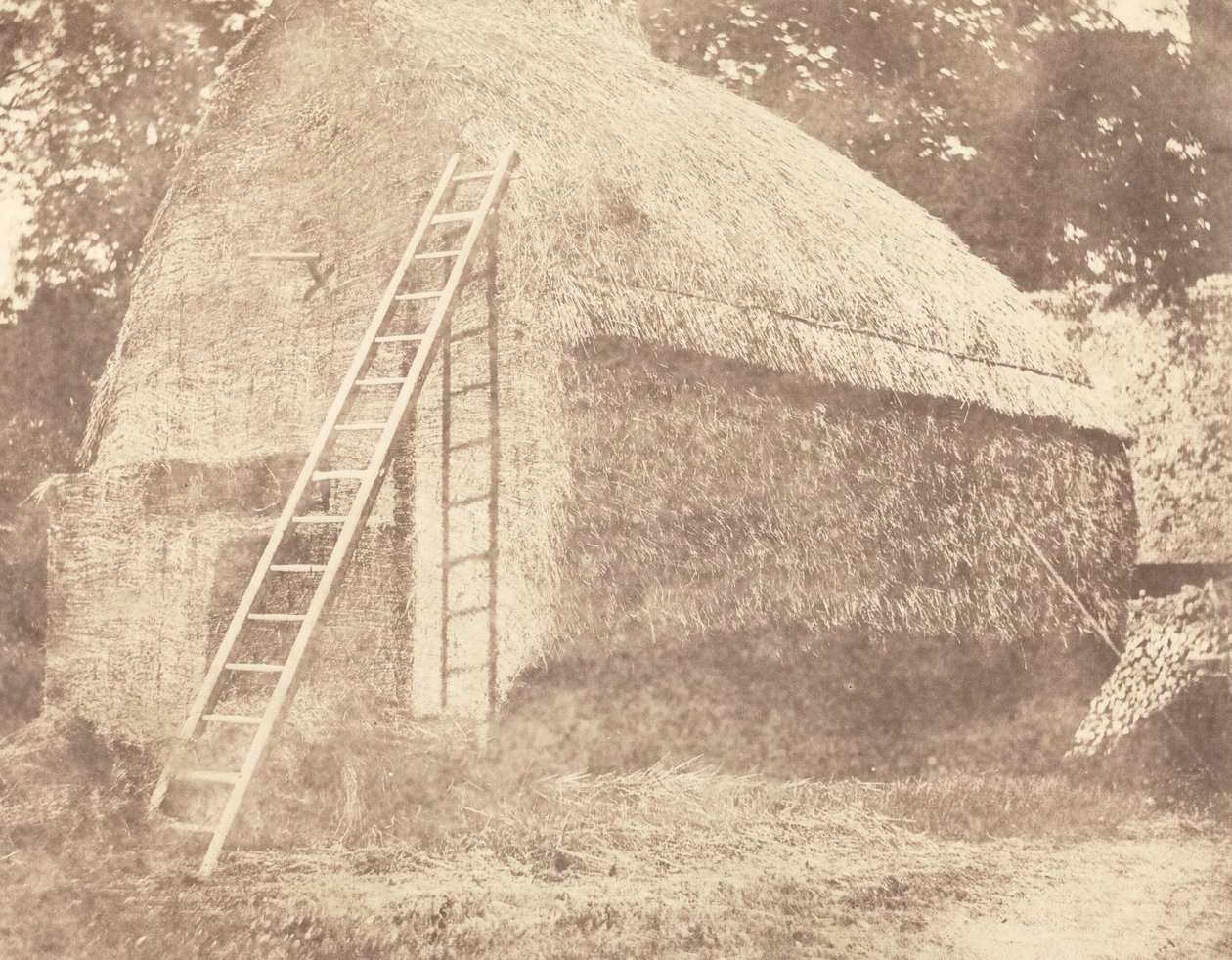 Höstack av William Henry Fox Talbot