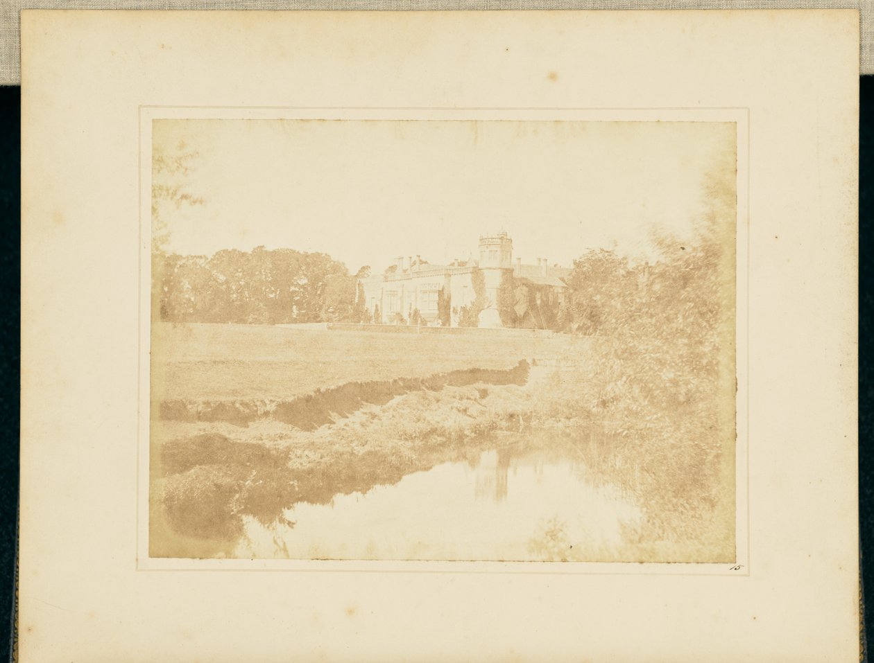Lacock Abbey i Wiltshire av William Henry Fox Talbot