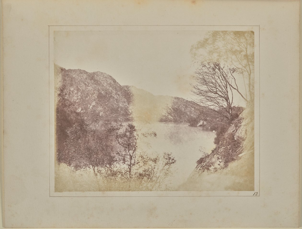 Loch Katrine av William Henry Fox Talbot