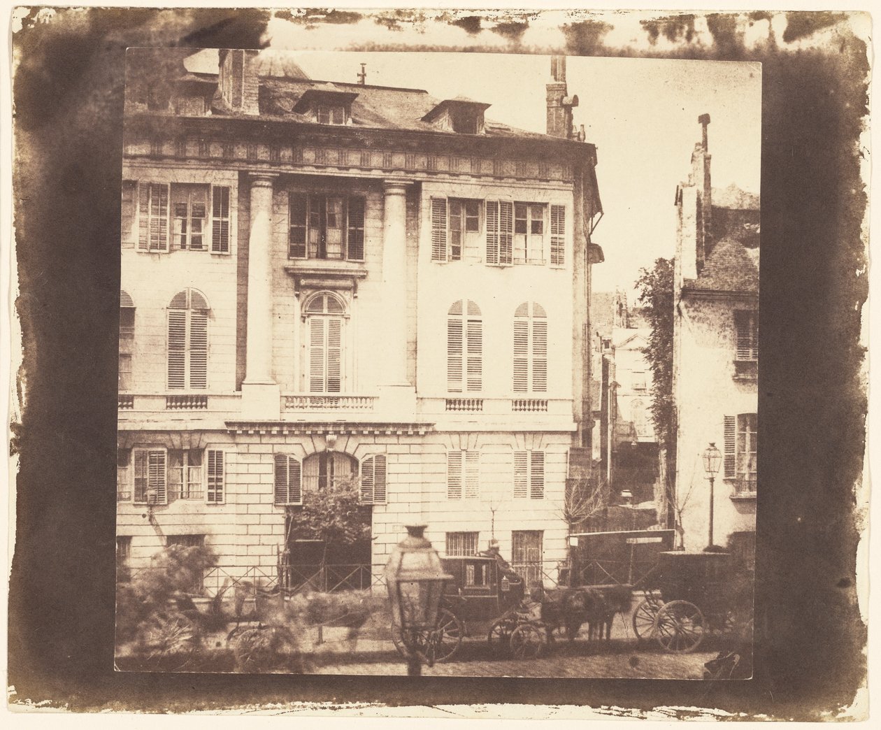 Parisiska radhus i Paris av William Henry Fox Talbot