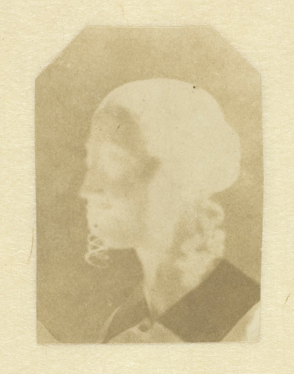 Porträtt av Talbots hustru (Constance) eller halvsyster (Caroline eller Horatia) av William Henry Fox Talbot