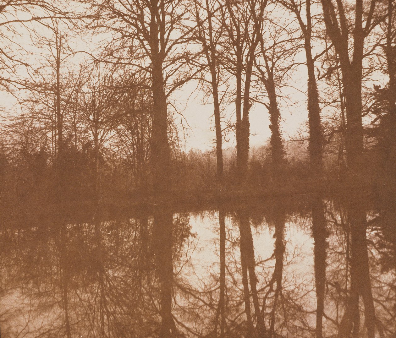 Reflections, 1843 (sepiafoto) av William Henry Fox Talbot
