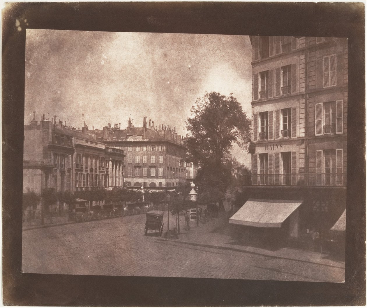 Boulevarderna i Paris av William Henry Fox Talbot