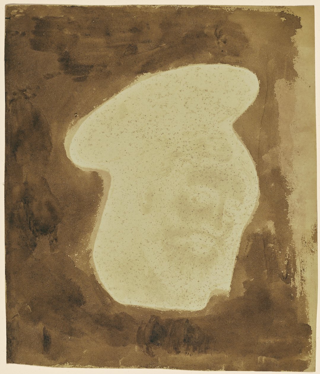 [Kristi huvud från en målning på glas] av William Henry Fox Talbot