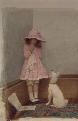 In Disgrace (akvarell) av William Henry Gore