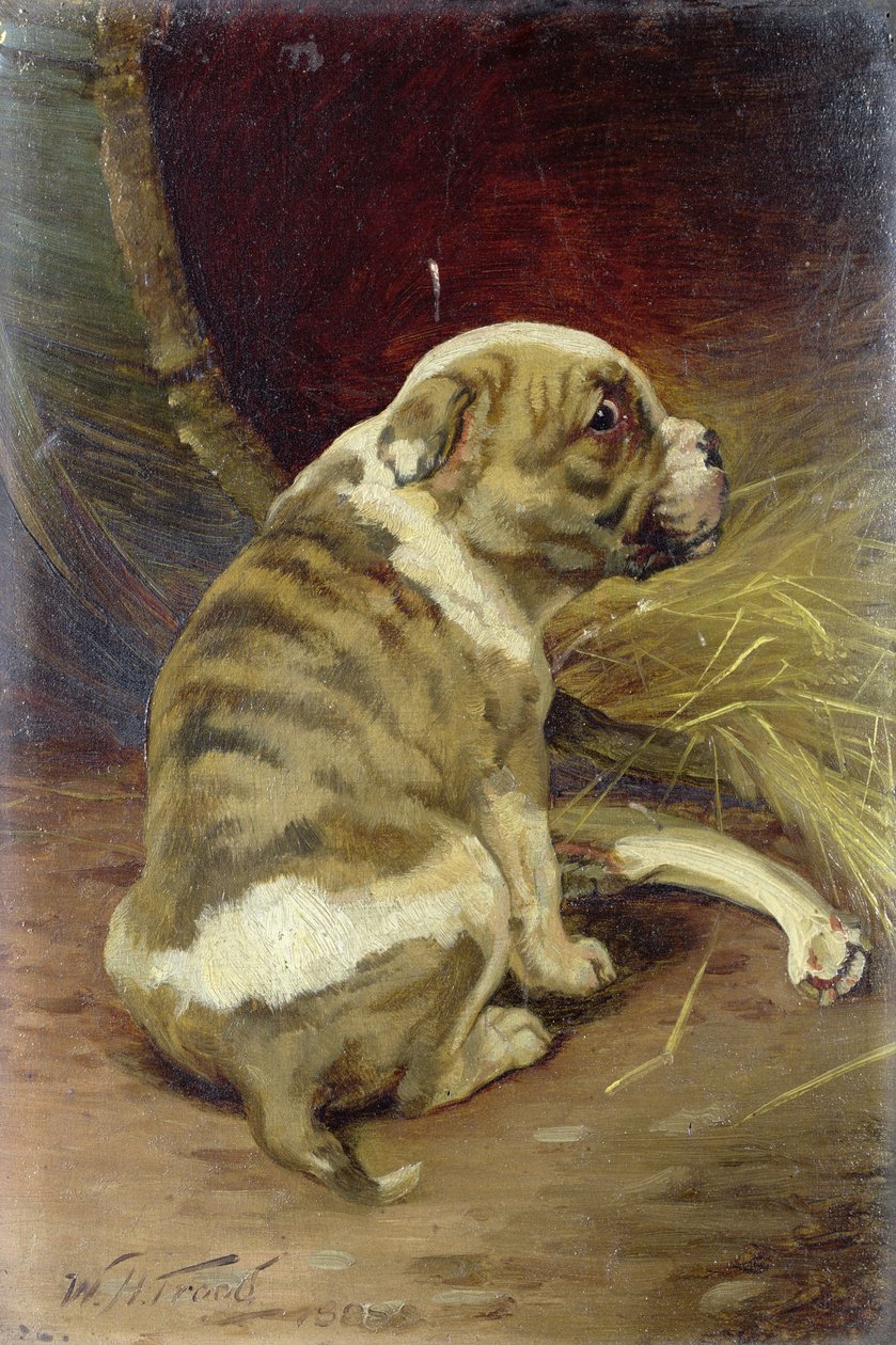 Give a Dog a Bone, 1888 (bräda) av William Henry Hamilton Trood