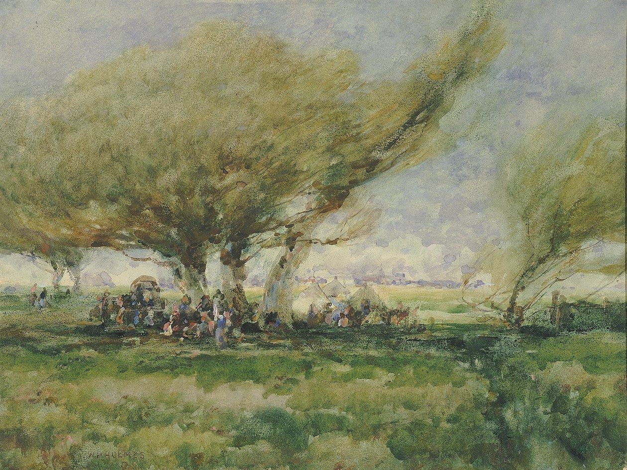 Ett zigenarläger av William Henry Holmes