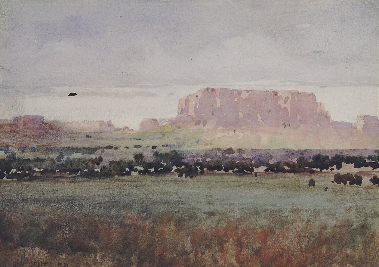 I Plateau Country, Colorado, 1931. av William Henry Holmes