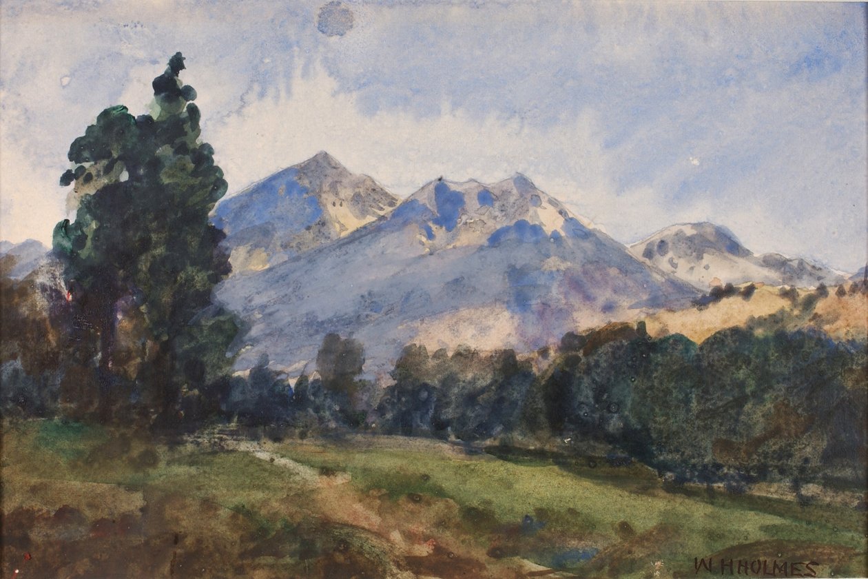 Wyoming Foot Hills av William Henry Holmes