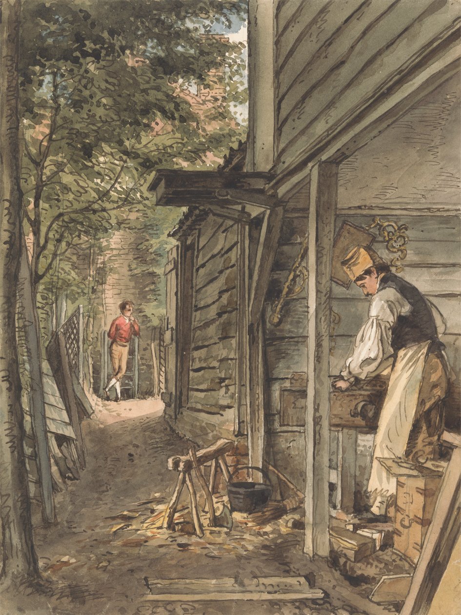 Dr. Munros snickare på jobbet av William Henry Hunt