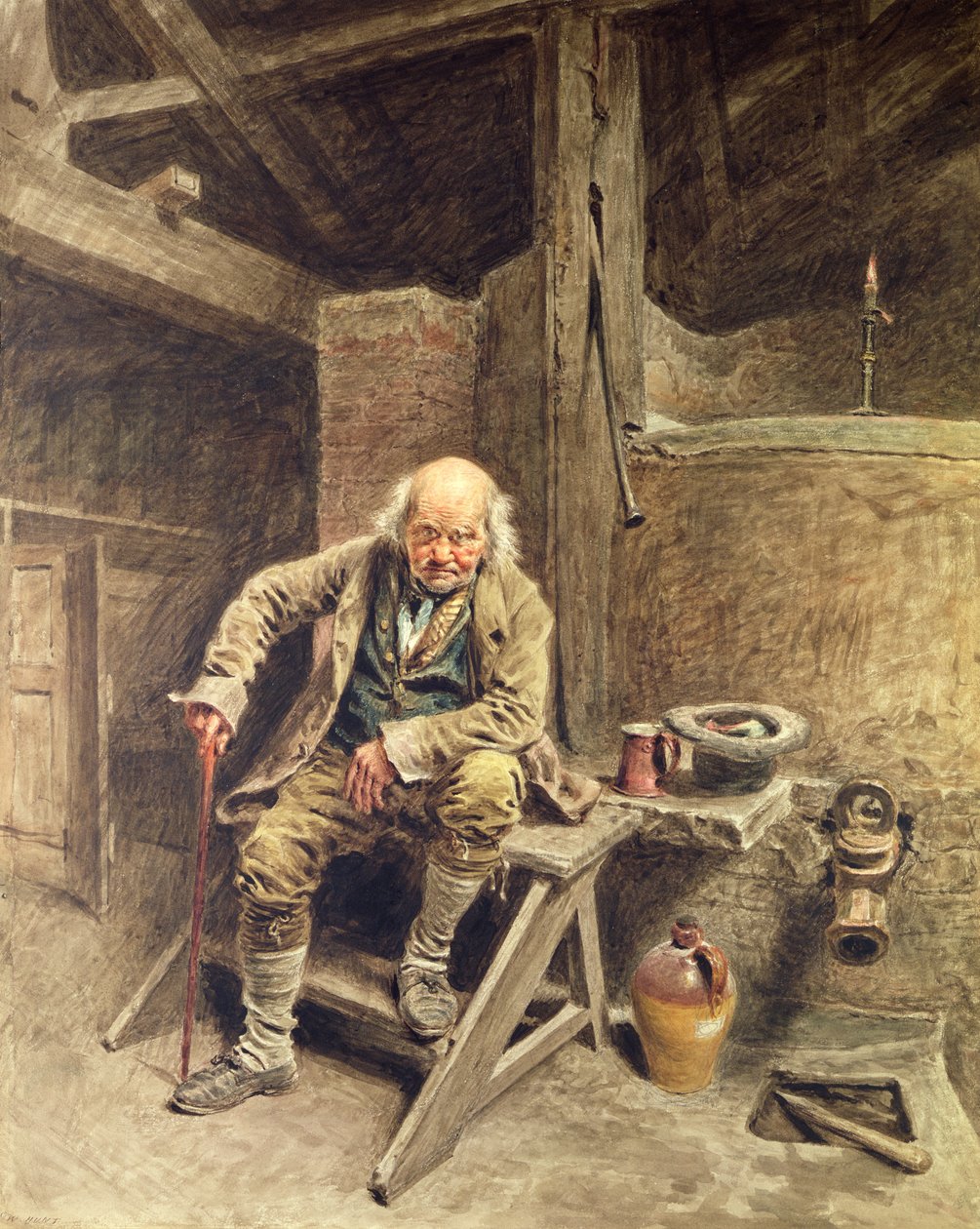Den trogna gamle tjänaren av William Henry Hunt