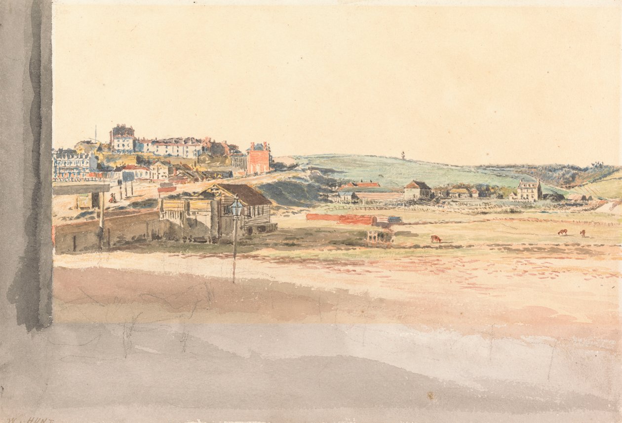 Flaggstången, Margate av William Henry Hunt