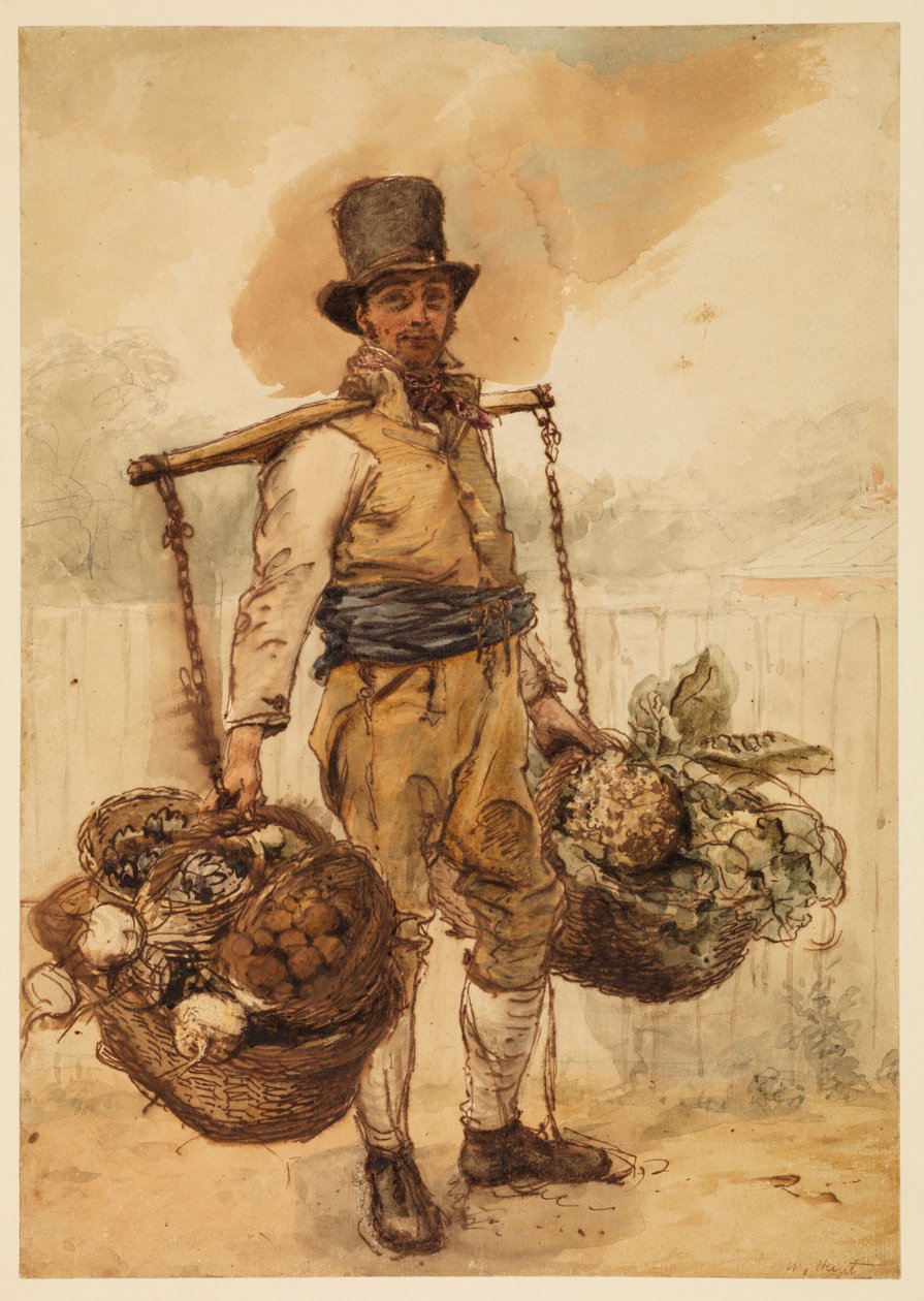Trädgårdsmästaren, ca 1825 av William Henry Hunt