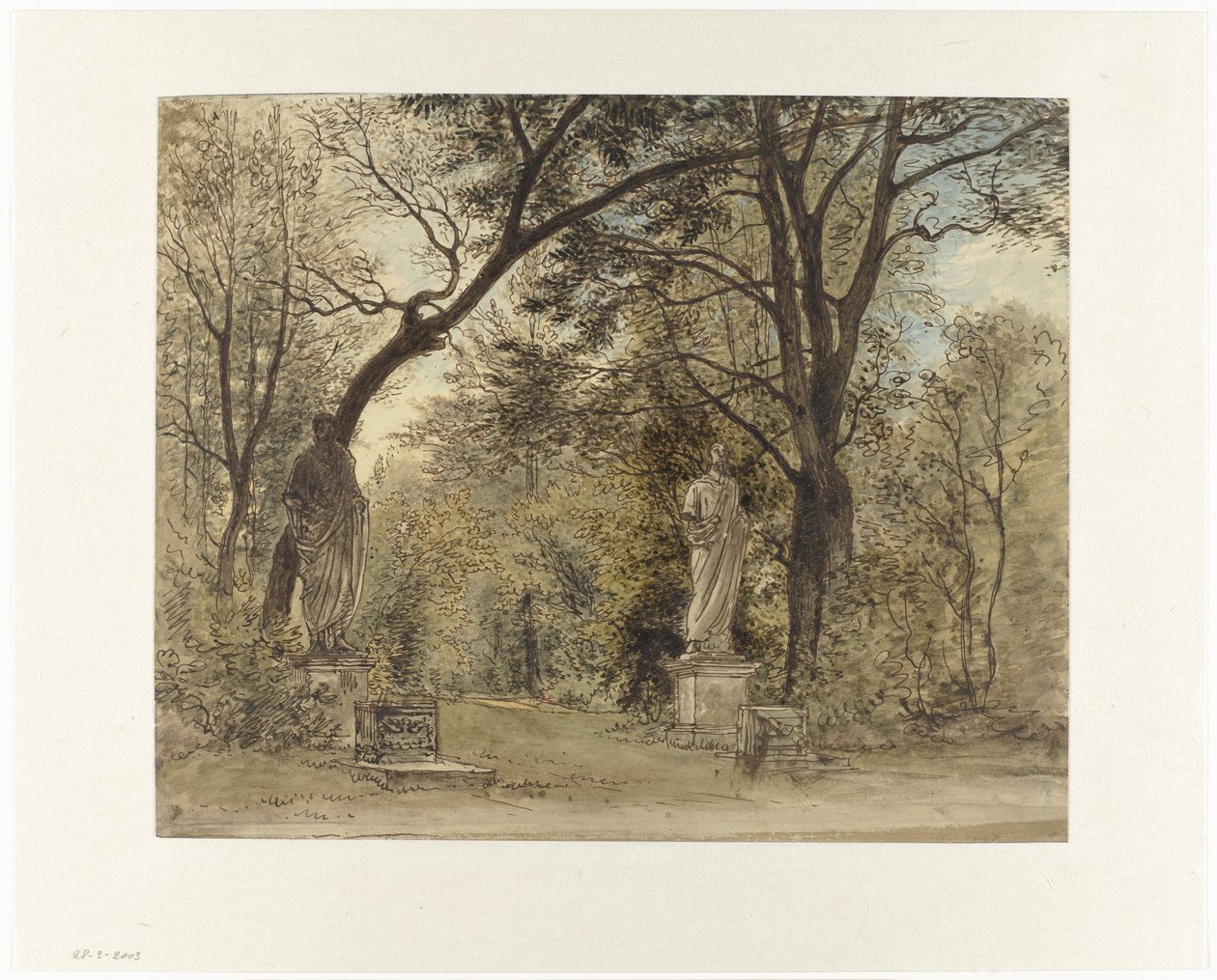 Trädgårdsstatyer i Chiswick Park av William Henry Hunt