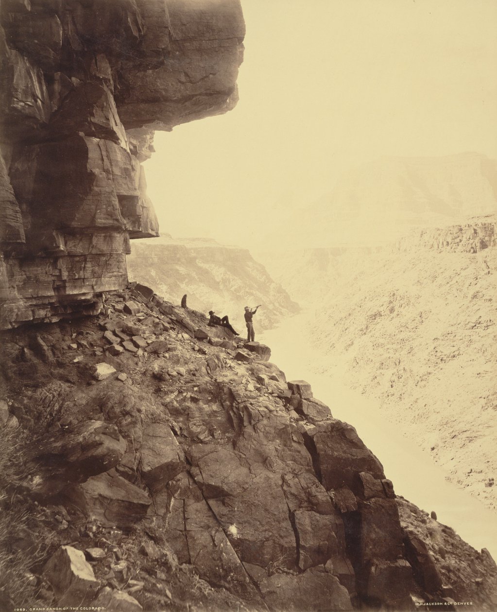 Colorado-flodens Grand Canyon av William Henry Jackson
