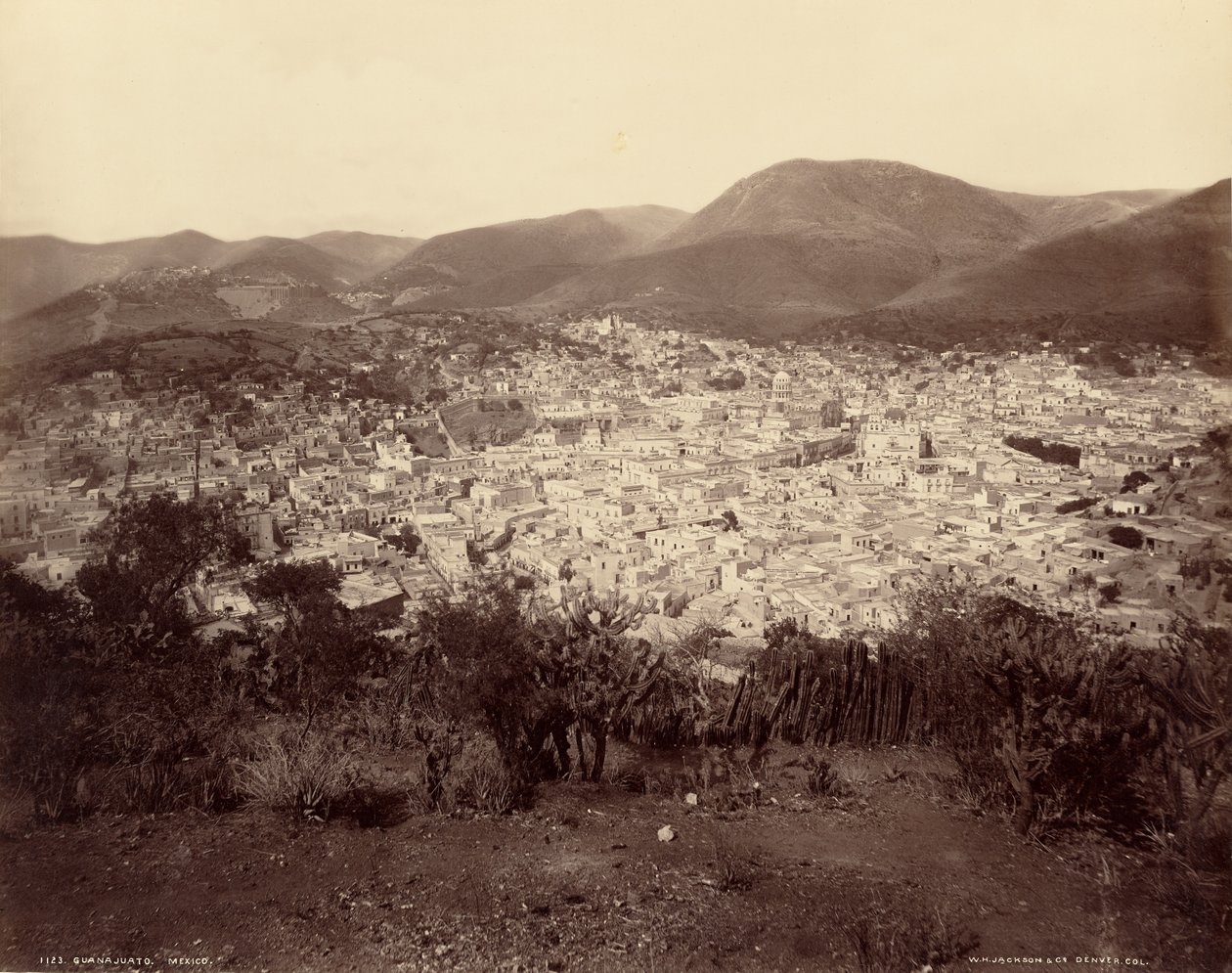 Guanajuato, Mexiko av William Henry Jackson