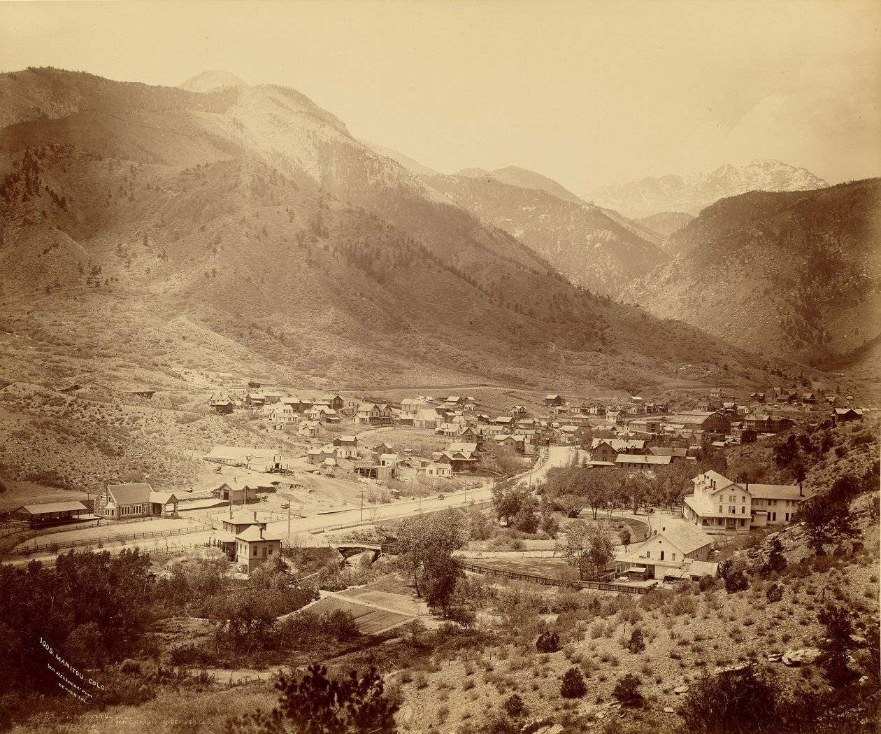 Manitou, Colorado av William Henry Jackson