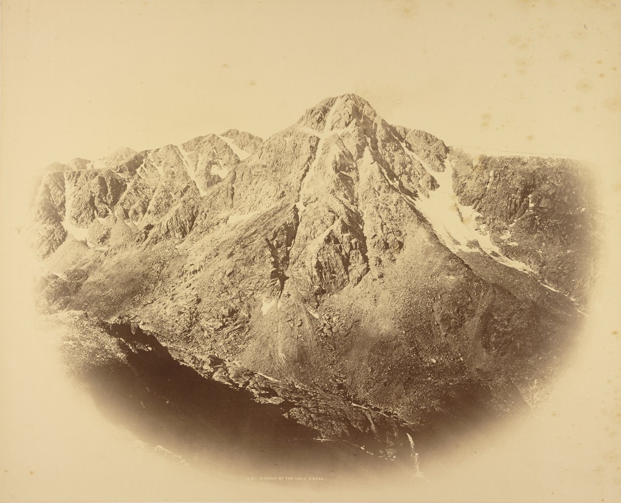 Heliga korsets berg av William Henry Jackson