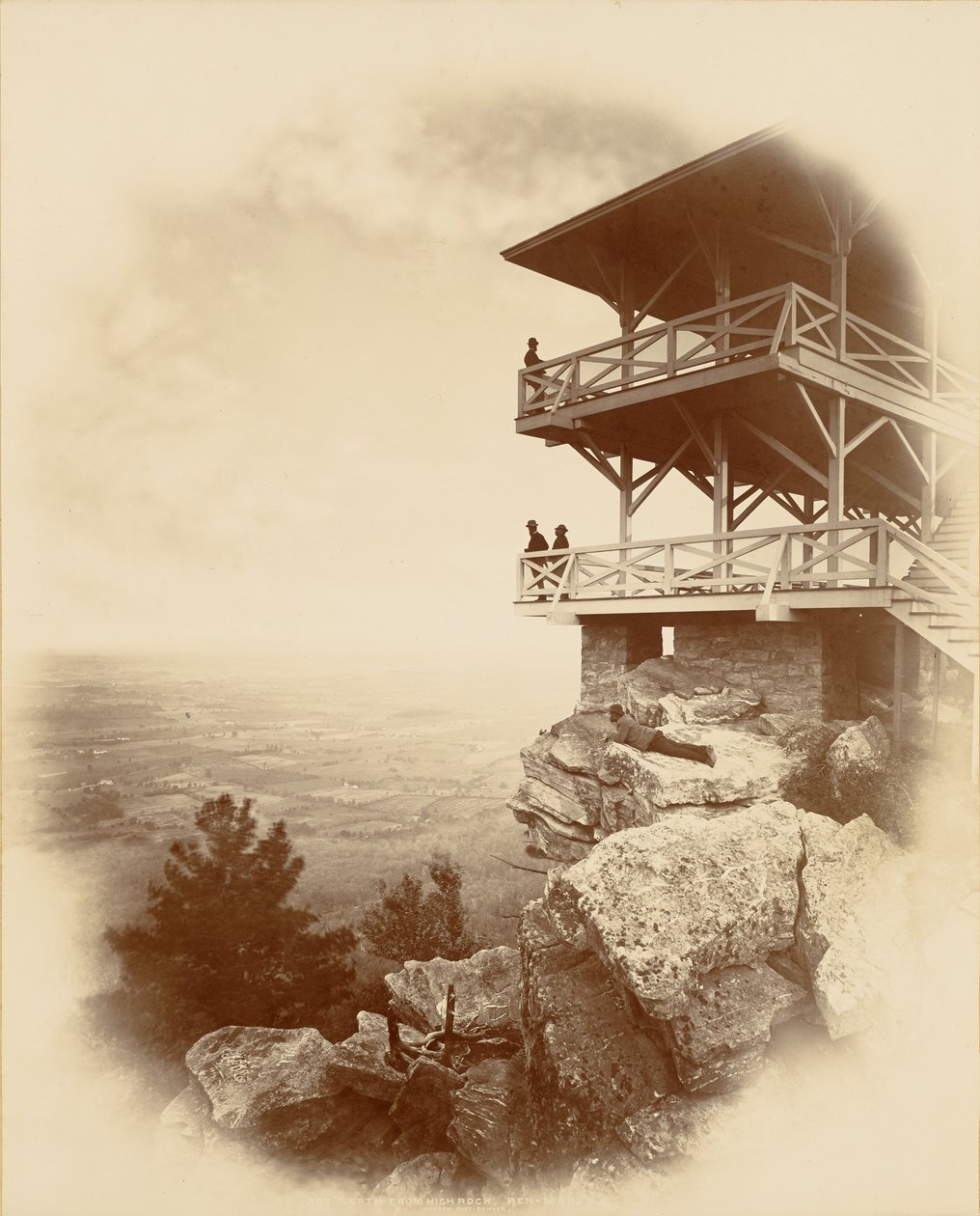 Norr om High Rock, Pen-Mar av William Henry Jackson